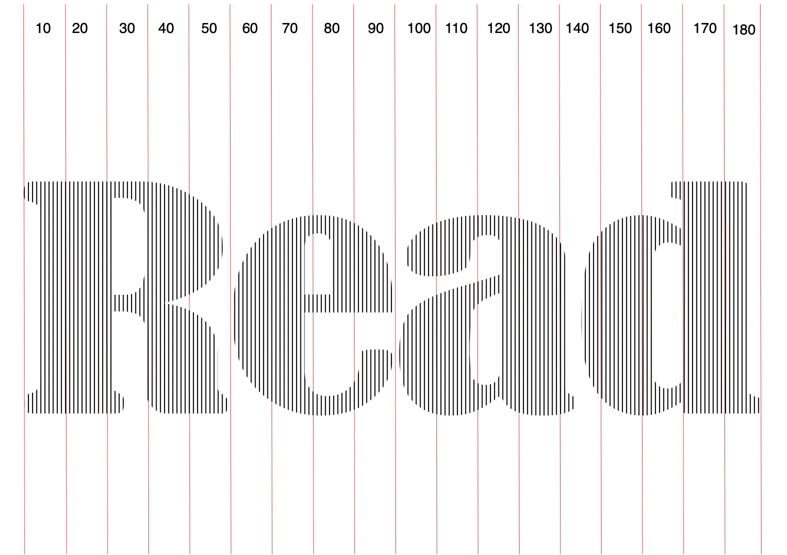 a line template pattern for book folding: Read